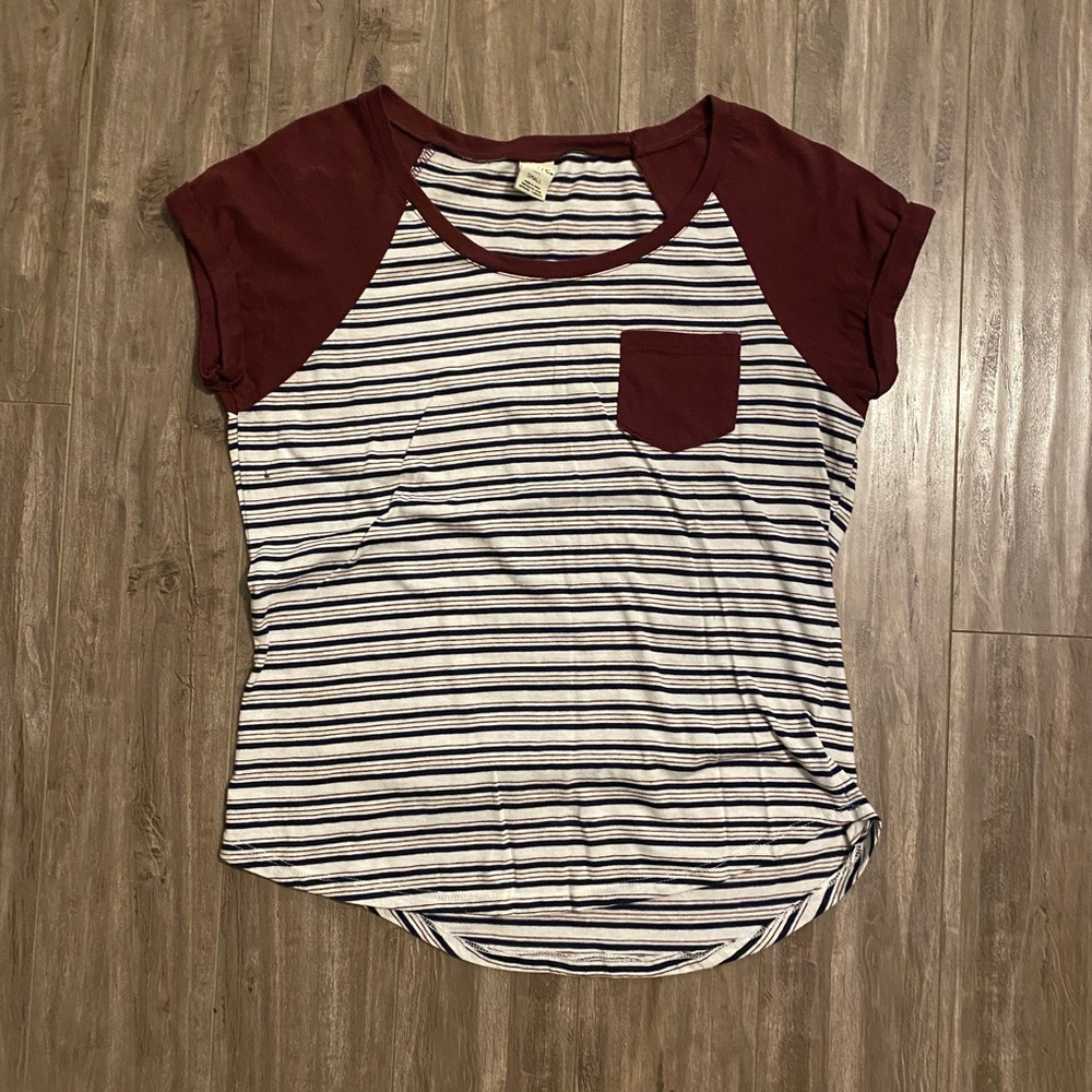 Zumiez Striped Pocket Tee